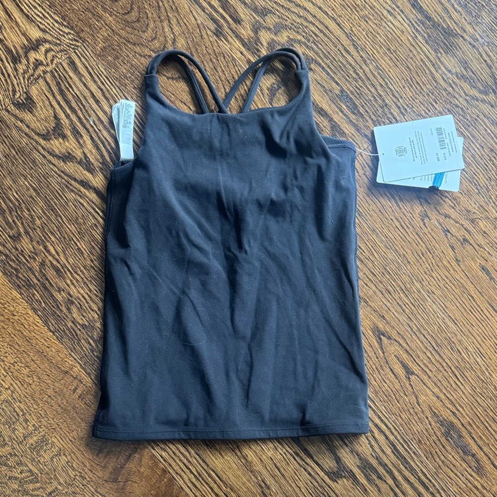 Athleta Black Activewear Top